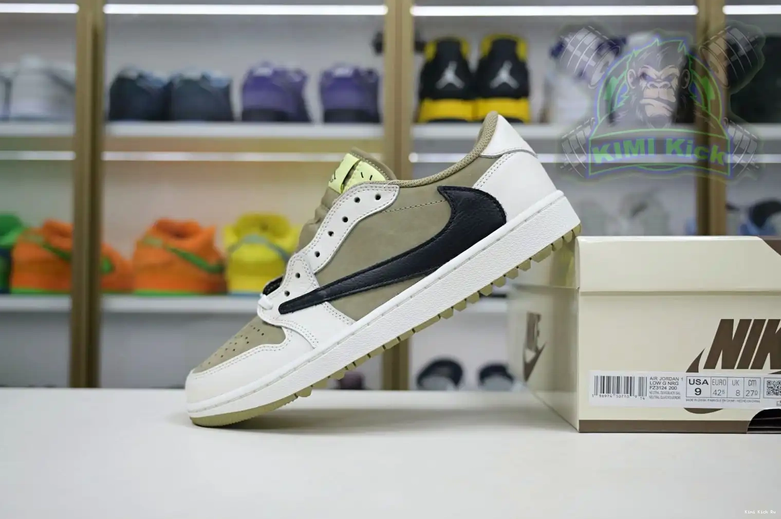  Jordan x Travis 1 Kimikick Scott Low 6.0 Air Golf 0606